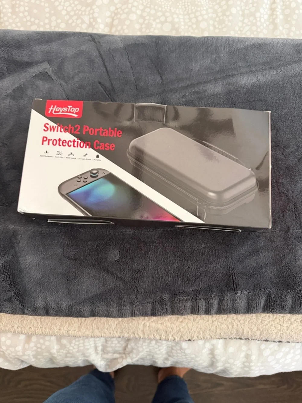 Heystop NintendoSwitch2 case black Portable Protection Case NWT IOB